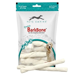 Pets Empire Rawhide Chew White Sticks 1kg