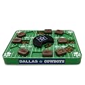 Pets First NFL Dallas Cowboys Puzzle Toy for Dogs, Slow Feeder Board for Pets, Interactive Doggie Treat Toy