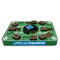 Pets First NFL Los Angeles Chargers Puzzle Toy for Dogs, Slow Feeder Board for Pets, Interactive Doggie Treat Toy