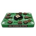 Pets First NFL New Orleans Saints Puzzle Toy for Dogs, Slow Feeder Board for Pets, Interactive Doggie Treat Toy