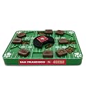 Pets First NFL San Francisco 49ers Puzzle Toy for Dogs, Slow Feeder Board for Pets, Interactive Doggie Treat Toy