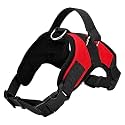 Pets Planet No Pull Dog Harness, Breathable Adjustable Comfort, for Dogs, Best for Training Walking Easy to Contro Red, (Small Neck-13 min to 20" max Chest-16 min to 24" max)