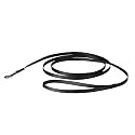 PetSafe Nylon Leash, 3/8" x 6', Black