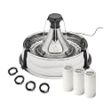 PetSafe Stainless Multi-Pet Fountain with Carbon Filters