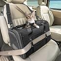 PETSFIT Cat Carrier Soft with Patented Safety Buckles, Safe for Car Travel
