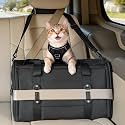 PETSFIT Large Cat Carrier with Patented Safety Buckles,Big Cats Up to 20 lb