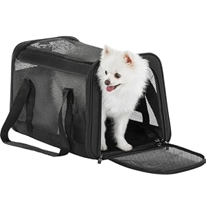 petsfit most airline approved cat carrier dog carrierslarge capacity lightweight washable soft-sided pet travel carrier for other samll animal with 5-sided breathable mesh