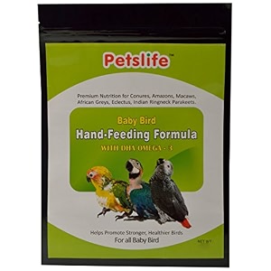 petslife hand feeding formula fruit seeds for baby birds food 1 kg 1 count