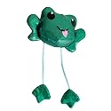 Petstages Toss 'N Dangle Frog Catnip Cat Toy