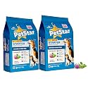 Mankind PetStar Starter Dry Dog Food (High Protein) for Mother &amp; Puppy, 1kg (Pack of 2) | Improves Muscle &amp; Strength, Supports Immunity, Protects Liver &amp; Kidney