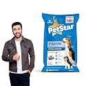 Mankind PetStar Starter Dry Dog Food (High Protein) for Mother &amp; Puppy, 10kg Pack | Improves Muscle &amp; Strength, Supports Immunity, Protects Liver &amp; Kidney | Gestation/Lactation Support