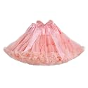 Short Tulle Petticoat Chiffon Fluffy Underskirt for Cosplay Party