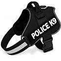 PetVogue Dog Harness, No-Pull Reflective Dog Vest, Breathable Adjustable Pet Harness with Handle for Outdoor Walking - No More Pulling, Tugging or Choking (Black, S)