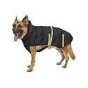 PetWale Reflective Raincoat - Black (Size : XLarge)