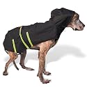 PetWale Reflective Raincoat - Black (Size : XXLarge)