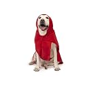 PetWale Reflective Raincoat For Dogs - Red (Size : Large, 1 Piece)