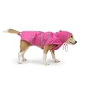 PetWale Reflective Raincoat - Pink (Size : Small)