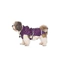 PetWale Reflective Raincoat - Purple (Size: XSmall)
