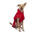 PetWale Reflective Raincoat - Red (Size : Medium)