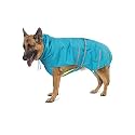 PetWale Reflective Raincoat - Turquoise (Size: XLarge)