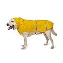PetWale Reflective Raincoat - Yellow - (Size : Large)