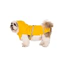 PetWale Reflective Raincoat - Yellow - (Size : XSmall)
