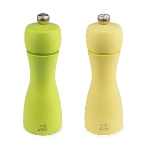 peugeot 233262 tahiti duo spring salt and pepper mill set 15cm634 green
