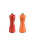 Peugeot 2/33286 Tahiti Duo Autumn Salt and Pepper Mill Set, 15cm/6", Orange