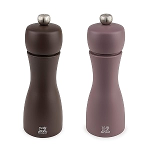 peugeot 233293 chestnut brown tahiti duo winter salt and pepper mill set 15cm634 gray