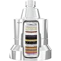 Pexlar Shower Filter for Bathroom | Rain Spray Shower Head Filter for Hard Water | Control Hair Fall | Rain Modes High Pressure Water Softener | Reduce Chlorine and Minerals