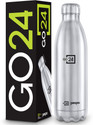 Go24 Electro 1800, Hot & Cold thermosteel Water Bottle with Jute-bag, Leakproof 1750 ml Stainless Steel Flask