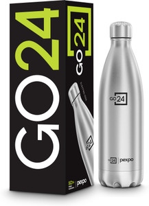 go24 electro 1000 hotcold isi certified thermosteel water bottle leakproof 980 ml stainless steel flask
