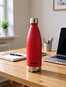 Go24 24 Hrs Hot and Cold ISI Certified , Electro Vacuum insulated Water Bottle 1000 ml Steel Flask