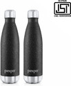 Go24 Electro 500, Hot&Cold ISI Certified Thermosteel Water Bottle, Leakproof 500 ml Stainless Steel Flask
