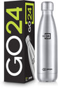 Go24 Electro 500, Hot&Cold ISI Certified Thermosteel Water Bottle, Leakproof 500 ml Stainless Steel Flask