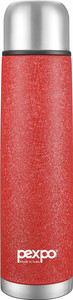 pexpo 350ml thermosteel water bottle 24 hrs hot and cold vacuum insulated flexo 350 ml steel flask pack of 1 red