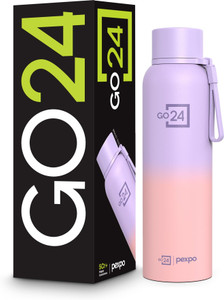 go24 water bottle stainless steel hot and cold flask isi certified thermosteel bravo 980 ml stainless steel flask