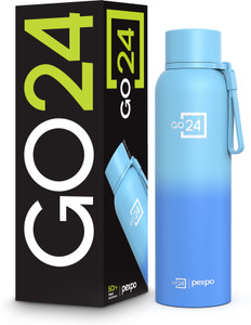 go24 water bottle stainless steel hot and cold flask isi certified thermosteel bravo 980 ml steel flask