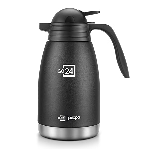 go24 pexpo stainless steel thermos for tea and coffee - 1500ml
