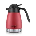 Go24 pexpo Stainless Steel 3 Layer Vacuum Insulated Coffee Tea Flask 1 Litre