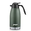 Go24 pexpo Stainless Steel 3 Layer Insulated Coffee Tea Thermos 2 Litre