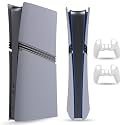 PEYANZ Faceplate Cover for PS5 Pro Digital Edition + 2 Controller Covers
