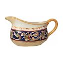 Pfaltzgraff Villa Della Luna Italian Scroll Stoneware Large Gravy Boat, 30 Ounce