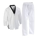 PFG Taekwondo Uniform - Kids Adults Unisex - White Belt Included