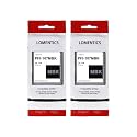 PFI-107 130ml Ink Tank (2-Pack, Matte Black) Lometic Compatible PFI-107MBK Ink Replacement for iPF680/685/780/785 Printer