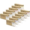 PFI-1700 Full Color 700ml Pigment Ink Tank (12-Pack, MBK BK C M Y R GY B PGY PC PM CO) -LOMENTI PFI-1700 Ink Cartridges Replacement for Canon imagePROGRAF PRO-2000 PRO-4000 PRO-4000S PRO-6000S Printe