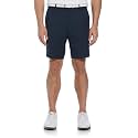 PGA Tour Men's 9" Golf Shorts with Expandable Waistband, Flat Front, Moisture-Wicking, Sun Protection, Stretch, Lightweight