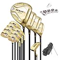 PGM Men’s Complete Golf Club Set with Adjustable Titanium Driver