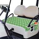 PGmoon Golf Cart Seat Covers with 4 Side Pockets & Non-Slip Bottom