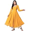 PH POSHAKHUB Georgette Regular Fit Hand Embroidery